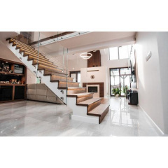 Плитка керамогранит Ceramiсa Santa Claus Stone Atlantis Grey полированная напольная 60х60 см (263599) Запоріжжя