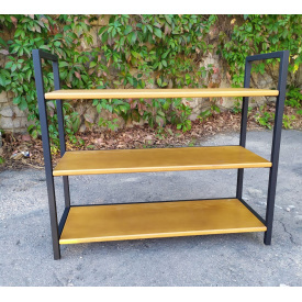 Тумба для взуття GoodsMetall в стилі Лофт 700х800х300 ПО104