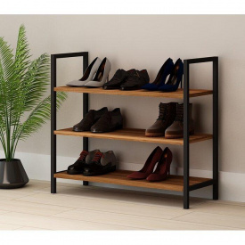 Тумба для обуви GoodsMetall в стиле Лофт 700х800х300 ПО103