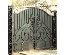 Ворота кованые закрытые Б0052зк Legran