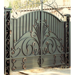 Ворота кованые закрытые Б0052зк Legran Полтава