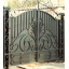 Ворота кованые закрытые Б0052зк Legran Белая Церковь