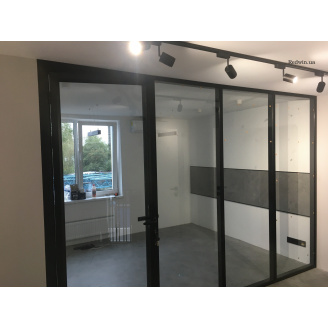 Офісні перегородки для поділу кабінету перегородка з фарбуванням перегородки з плівкою