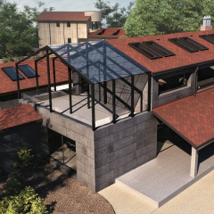 Битумная черепица Мозаика Огненная лава Червоноград