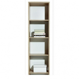 Детская Айго СОКМЕ стеллаж 450х396х1920 Бук песочные \ Белый \ Пельтре