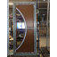 Дверь входная 800х2000 мм монтажная ширина 70 мм профиль WDS Ekipazh Ultra 70 цвет Золотой дуб Хмельницкий