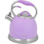 Чайник Fissman Felicity со свистком 2.6 л Фиолетовый (5960) Вінниця