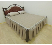 Кровать металлическая Эсмеральда 140 Металл дизайн