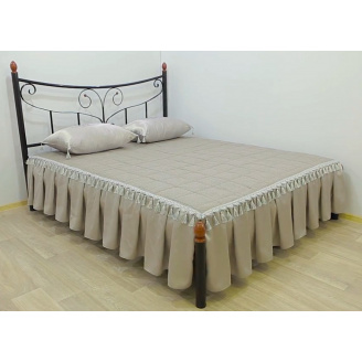Кровать металлическая Луиза 140 Металл дизайн
