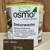 Масло с воском Osmo Decorwachs 2.5л 3161 Ebony Венге