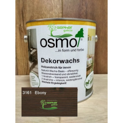 Олія з воском Osmo Decorwachs 2.5л 3161 Ebony Венге Кобижча