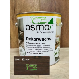 Олія з воском Osmo Decorwachs 2.5л 3161 Ebony Венге