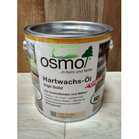 Олія з воском для паркету та дерев'яних підлог OSMO Hardwachs Oil 2.5л 3011