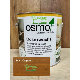 Олія з воском Osmo Decorwachs 2.5л Коньяк 3143