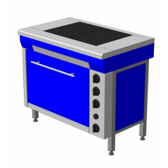 Плита электрическая кухонная с плавной регулировкой мощности ЭПК-2Ш стандарт Львів