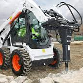 Аренда гидромолота на базе экскаватора погрузчика Bobcat
