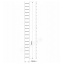 Алюминиевая односекционная приставная лестница на 18 ступеней (универсальная) Житомир