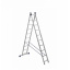 Лестница алюминиевая двухсекционная 2 х 10 ступеней (универсальная) Тернопіль