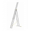 Лестница алюминиевая трехсекционная универсальная 3 х 16 ступеней (профессиональная) Одеса