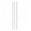 Алюминиевая односекционная приставная усиленная лестница на 16 ступеней (полупрофессиональная) Рівне