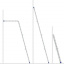 Лестница четырехсекционная шарнирная трансформер 2 x 3 + 2 x 4 ступени Чернівці