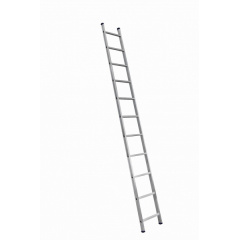 Алюминиевая односекционная приставная лестница на 11 ступеней (универсальная) Кропивницький