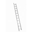 Алюминиевая односекционная приставная лестница на 11 ступеней (универсальная) Миколаїв