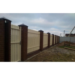 Штакетний паркан 2,5x1,8м / 0,45 мм Кропива