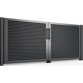 Ворота жалюзи 4 м*1,8 м распашные
