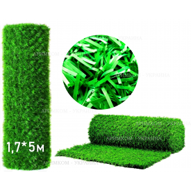 Забор Green mix зелёная трава H -1,5х10