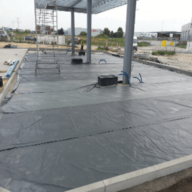 Гидроизоляционная геомембрана 1мм под бетон