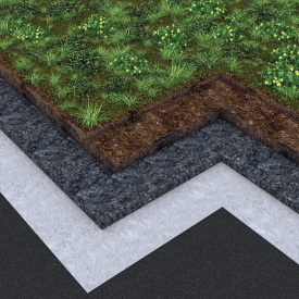 Накопичувальний мат EXTENSIVE UNIVERSAL для зеленої покрівлі