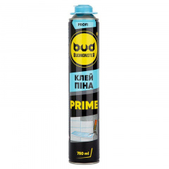 Клей-пена для утеплителя профессиональная Budmonster PRIME 750 мл Запорожье