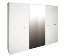 Шкаф Прованс 6Д белый глянец Миро-Марк