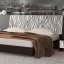ліжко Терра 160 з підйомним механізмом білий глянець + чорний мат з каркасом Миро-Марк Київ