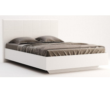 Ліжко Фемелі 160 білий глянець без каркаса Миро-Марк