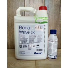 Двокомпонентний поліуретановий лак на водній основі Bona Wave 5 л Київ