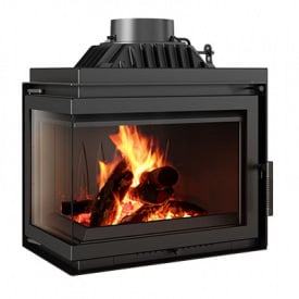 Каминная топка левая угловая Kratki SIMPLE/M/S/L/BS 8 кВт
