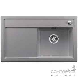 Гранитная мойка с сушкой Blanco Zenar 45S 526035 правая черная