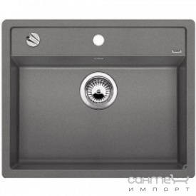 Гранитная кухонная мойка Blanco Dalago 6-F Silgranit 514771 белый