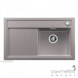 Гранитная мойка с сушкой Blanco Zenar 45S-F 523789 правая антрацит