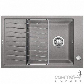Гранитная кухонная мойка с сушкой Blanco Elon 45S 520994 жасмин