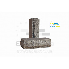 Кирпич для забора тычковой Скала 220х57х65 мм узкий 