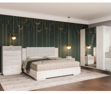Спальня Вивиан 4Д аляска + монолит Мир мебели