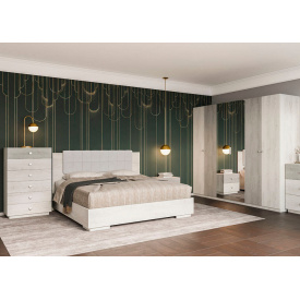 Спальня Вивиан 6Д аляска + монолит Мир мебели