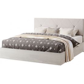 Ліжко двоспальне Ромбо 160 аляска + білий Світ меблів