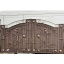 Ворота кованые с профнастилом Б0045пф Legran Белая Церковь