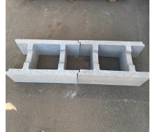 Блок бетонний опалубочний 190х290х500