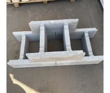 Блок бетонний для опалубки 190х390х500