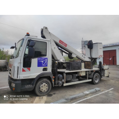 Оренда автовишки телескопічної на базі Iveco Eurocargo 250 кг 20 м Чугуїв